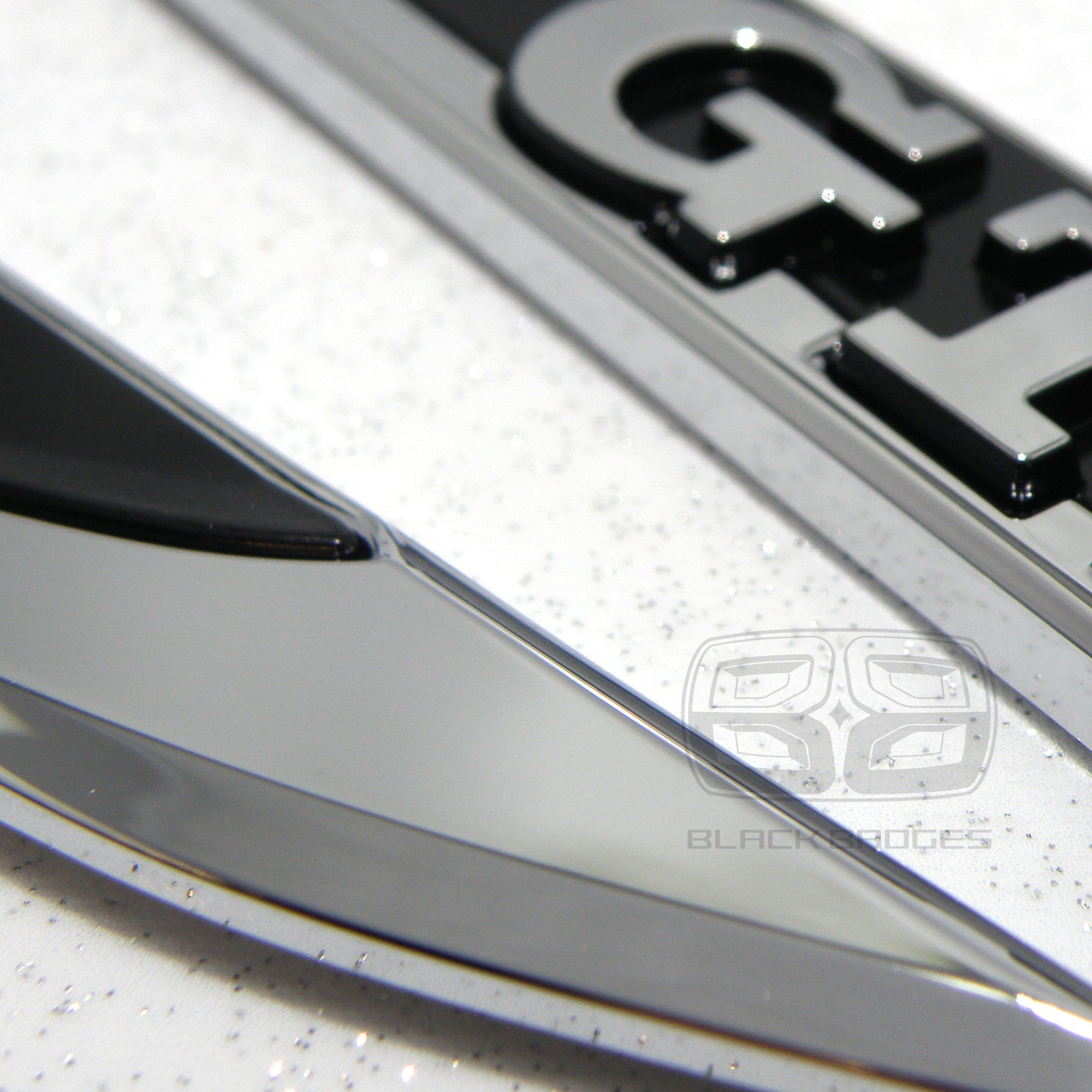 vw golf gti badge