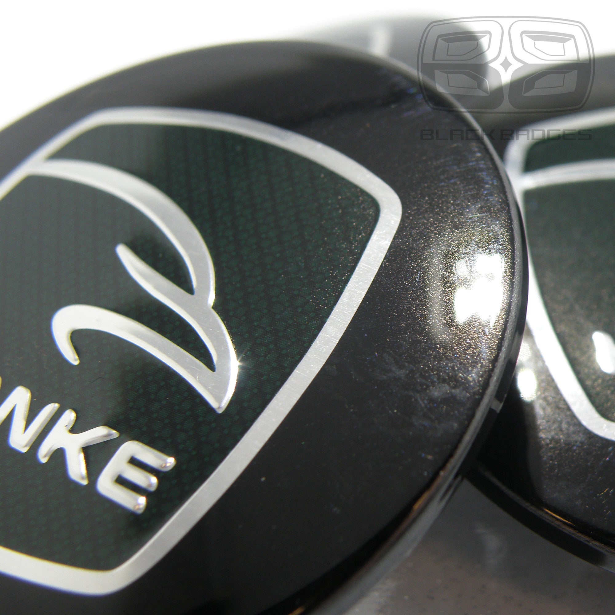 GENUINE 62mm HAWKE BLACK ALLOY WHEEL CENTRE CAPS RANGE ROVER SPORT VOGUE DISCOVERY