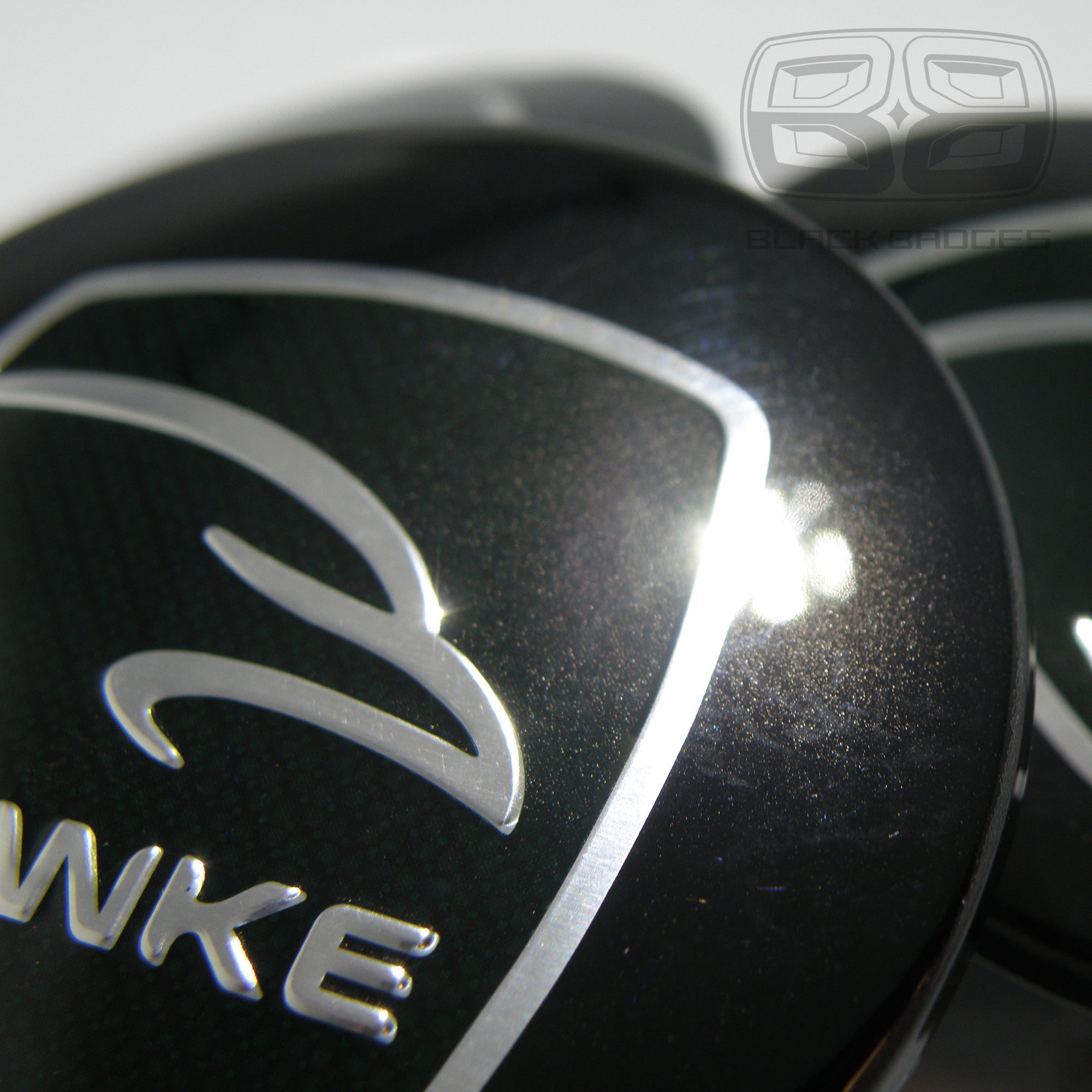 GENUINE 62mm HAWKE BLACK ALLOY WHEEL CENTRE CAPS RANGE ROVER SPORT VOGUE DISCOVERY