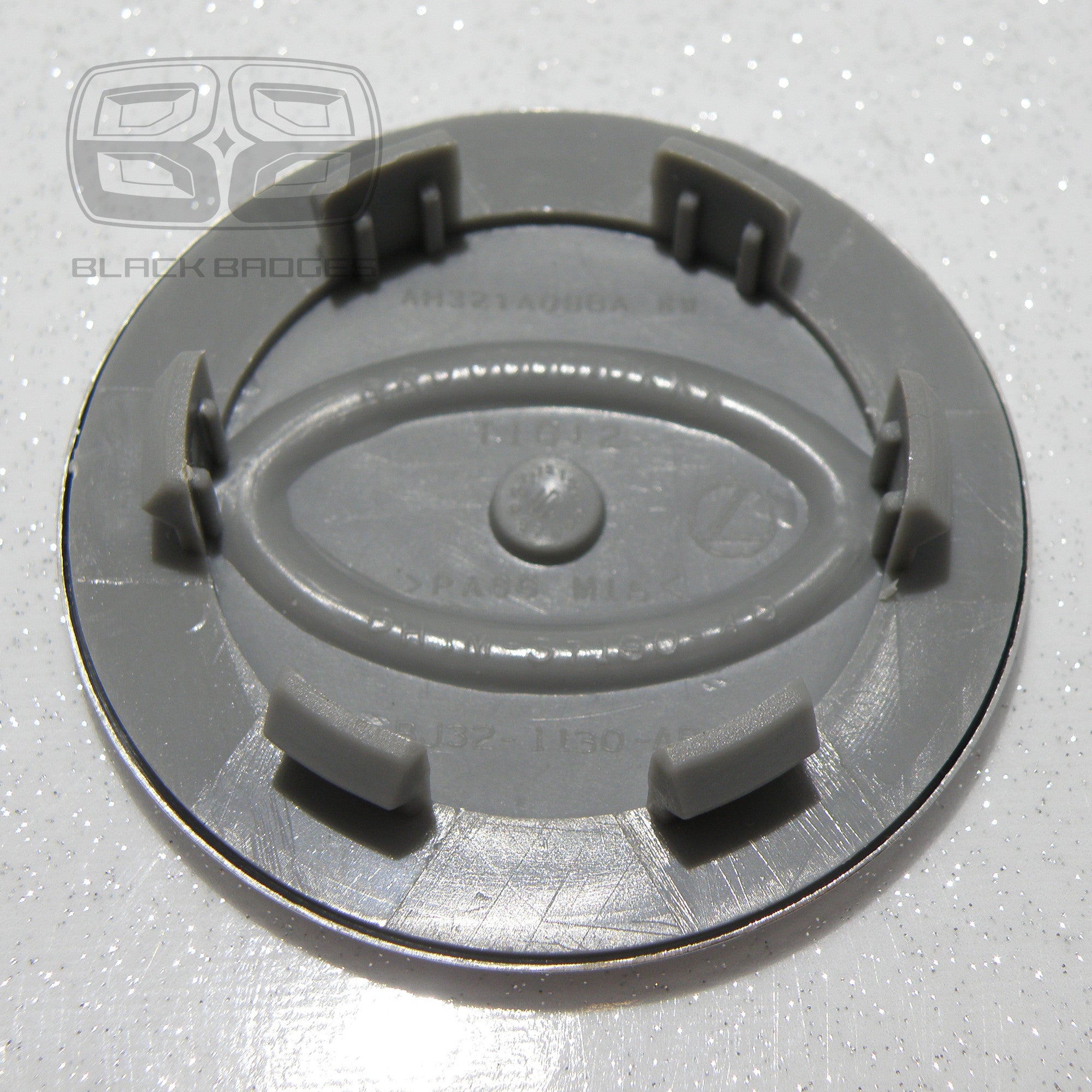 GENUINE 62mm RANGE ROVER SPORT VOGUE SPARKLE SILVER CHROME ALLOY WHEEL CENTRE CAPS