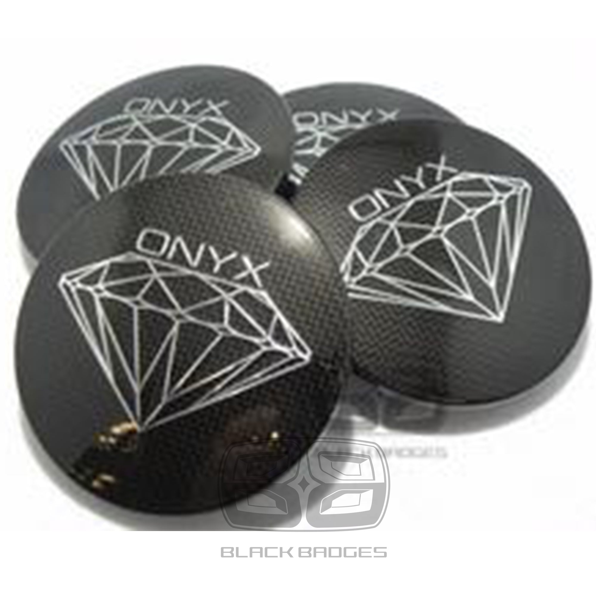 GENUINE 62mm ONYX ALLOY WHEEL CENTRE CAPS TO FIT RANGE ROVER SPORT VOGUE DISCOVERY