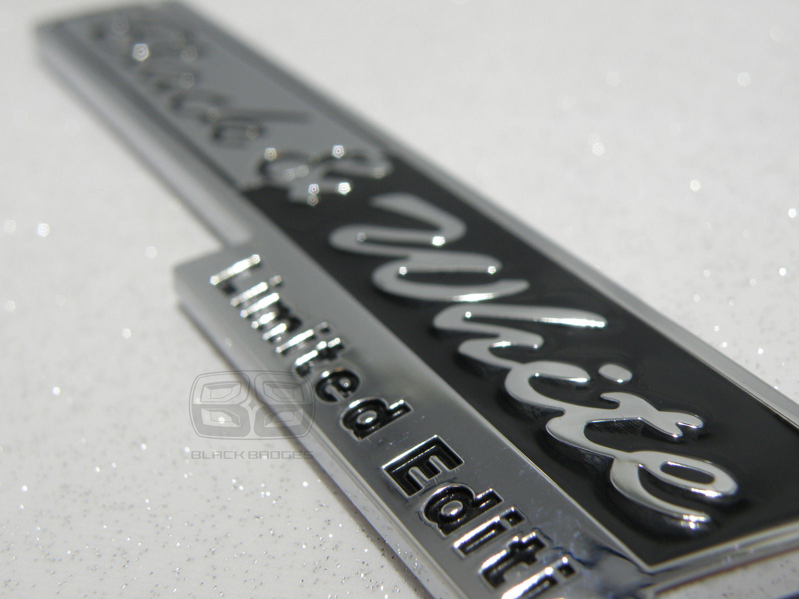 CHROME BLACK AND WHITE LIMITED EDITION CAR VAN BIKE RANGE ROVER VW LTD SPECIAL