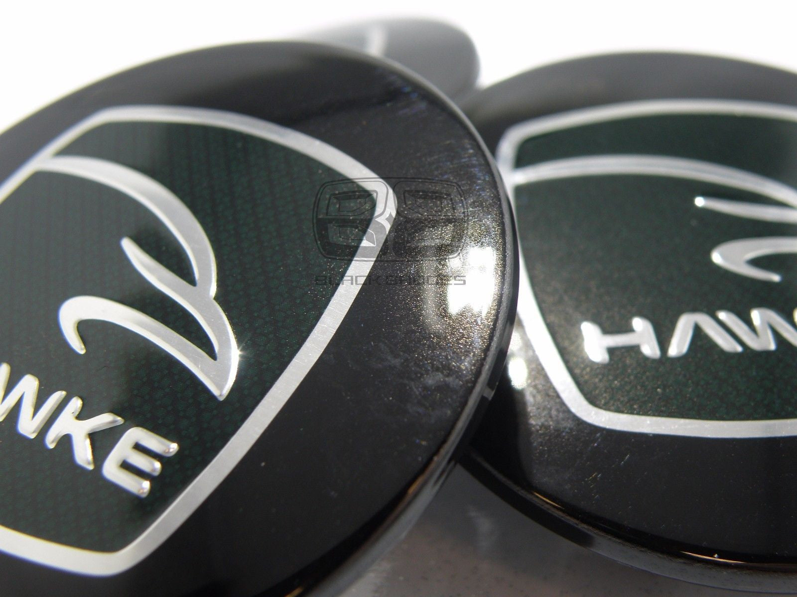 GENUINE HAWKE ALLOY WHEEL CENTRE CAPS RANGE ROVER SPORT VOGUE DISCOVERY 3 4 HAWK
