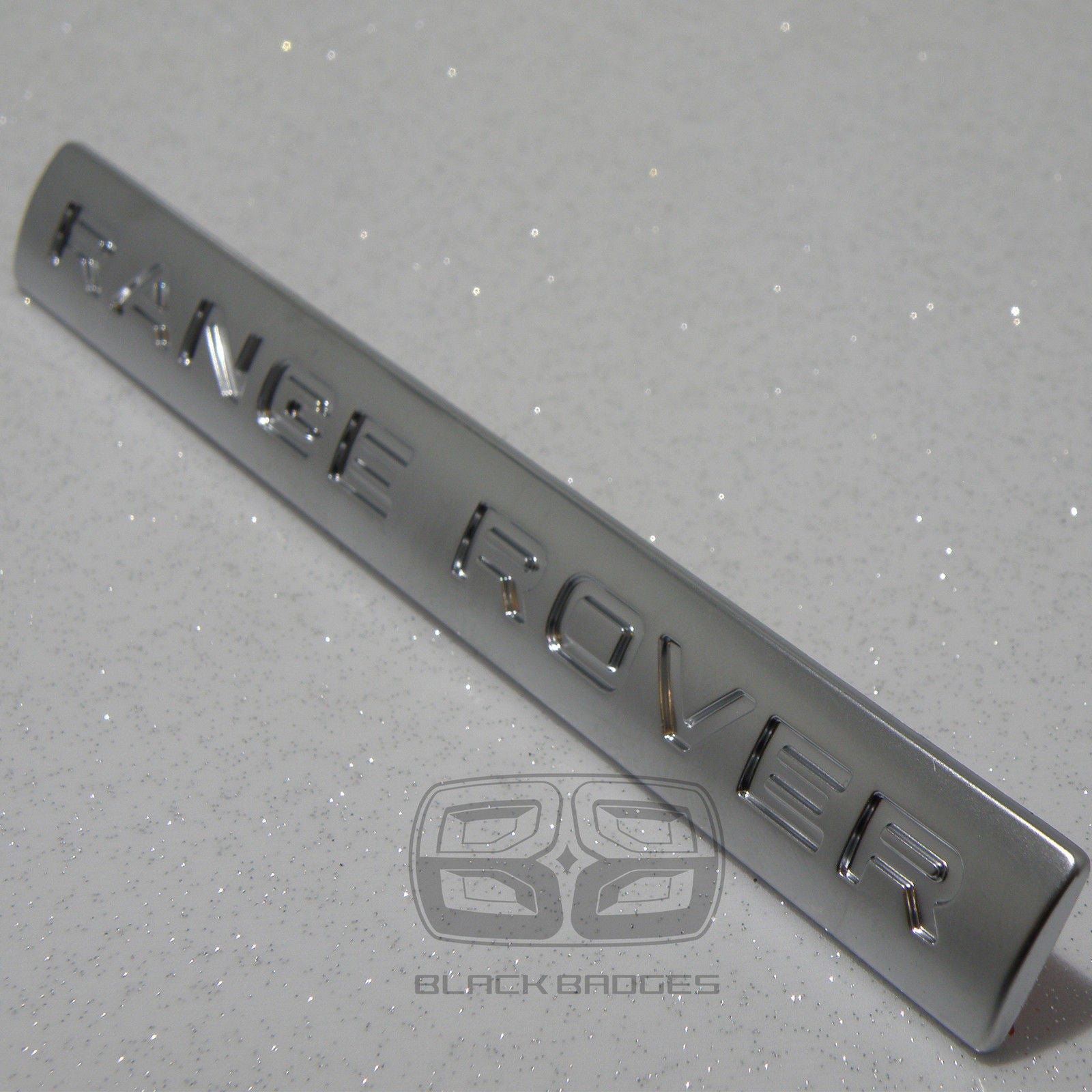 RANGE ROVER VOGUE SILVER DASH DASHBOARD INTERIOR TRIM BADGE REAR BACK TAILGATE