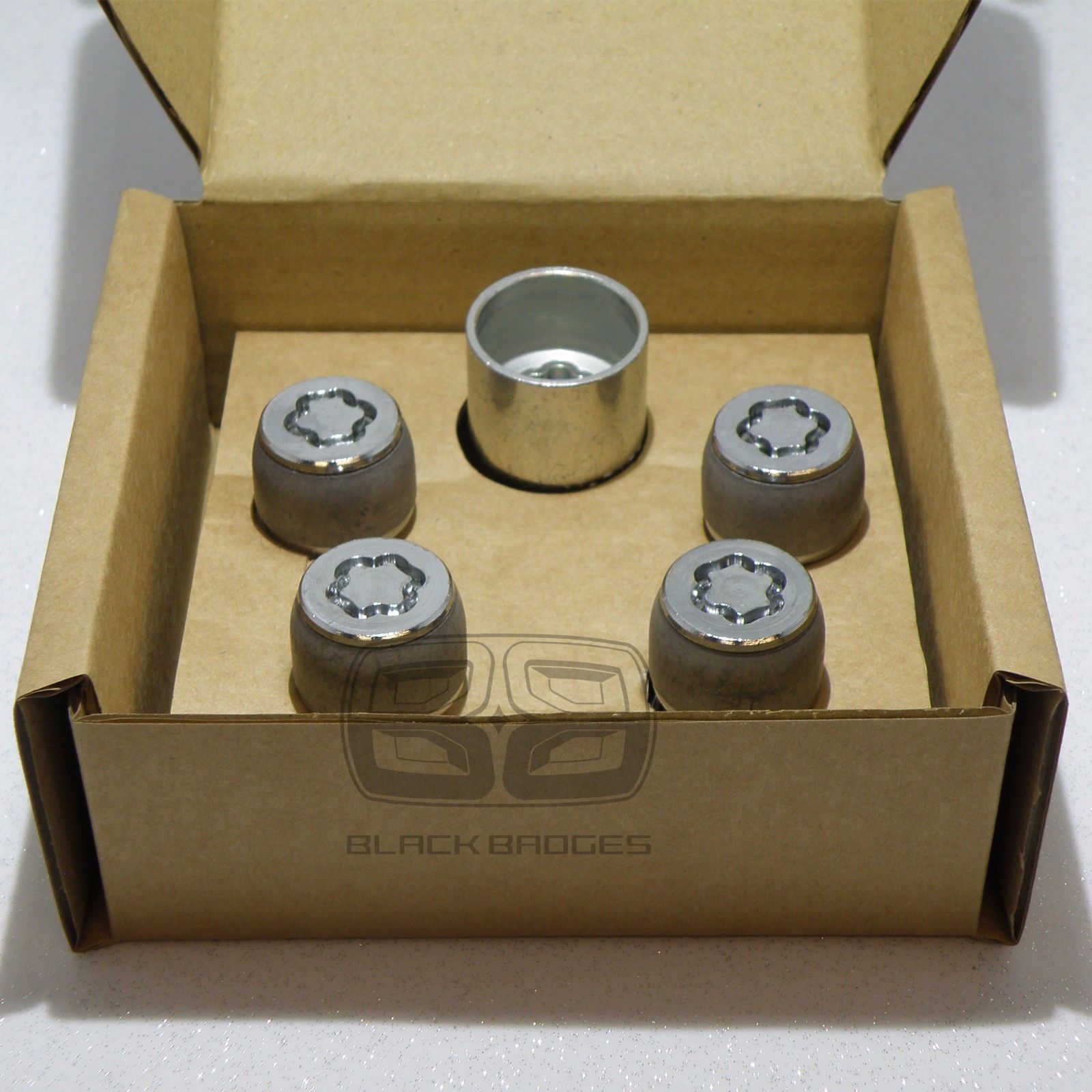 GENUINE LAND RANGE ROVER EVOQUE ALLOY WHEEL NUTS LOCK BOLTS LOCKERS SET & KEY
