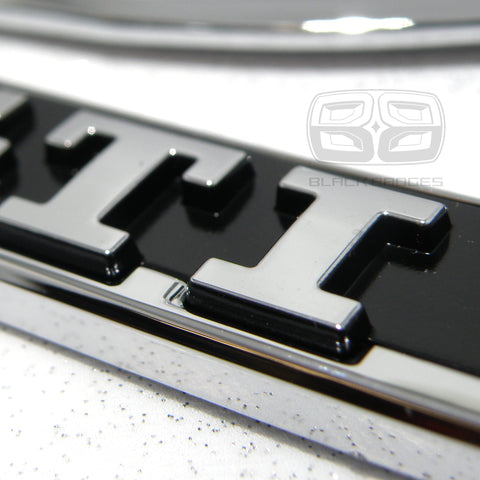 vw golf gti badge