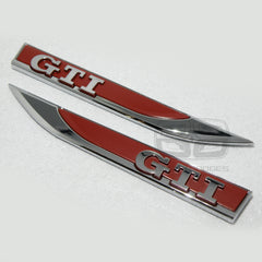 vw golf gti badge