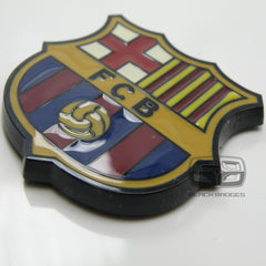 FCB F C BARCELONA FOOTBALL FLAG RACING CAR BADGE VW GOLF GTI RS4 BMW 3 5 SERIES CLASSIC CHEQUERED
