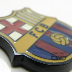 FCB F C BARCELONA FOOTBALL FLAG RACING CAR BADGE VW GOLF GTI RS4 BMW 3 5 SERIES CLASSIC CHEQUERED