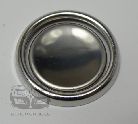 RANGE ROVER VOGUE P38 CHROME PUSH BUTTON & SURROUND TAILGATE BOOT REAR