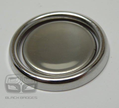 RANGE ROVER VOGUE P38 CHROME PUSH BUTTON & SURROUND TAILGATE BOOT REAR