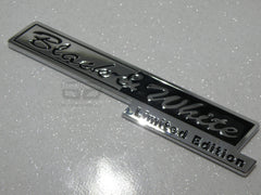 CHROME BLACK AND WHITE LIMITED EDITION CAR VAN BIKE RANGE ROVER VW LTD SPECIAL