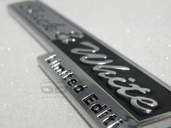 CHROME BLACK AND WHITE LIMITED EDITION CAR VAN BIKE RANGE ROVER VW LTD SPECIAL