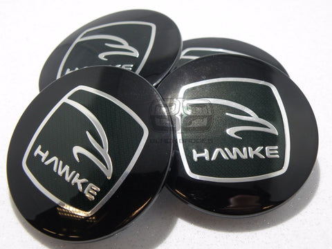 GENUINE HAWKE ALLOY WHEEL CENTRE CAPS RANGE ROVER SPORT VOGUE DISCOVERY 3 4 HAWK