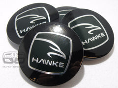 GENUINE HAWKE ALLOY WHEEL CENTRE CAPS RANGE ROVER EVOQUE FREELANDER 2 HAWK