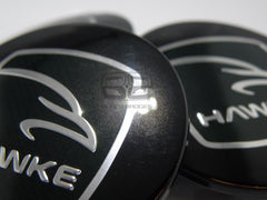 GENUINE HAWKE ALLOY WHEEL CENTRE CAPS RANGE ROVER EVOQUE FREELANDER 2 HAWK