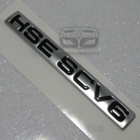 RANGE ROVER DISCOVERY SPORT VOGUE BLACK HSE SCV6 REAR BACK TAILGATE BADGE