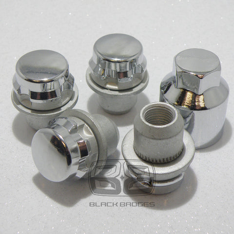 23mm RANGE ROVER DISCOVERY SPORT VOGUE ALLOY WHEEL LOCK LOCKING NUTS BOLTS