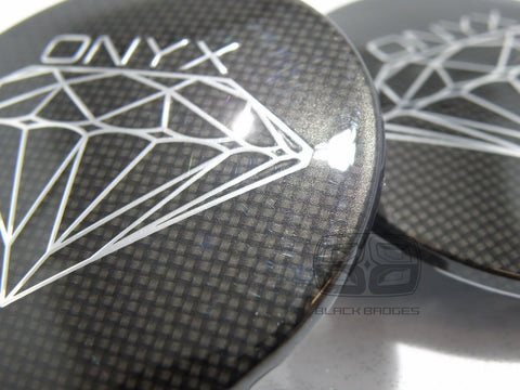 GENUINE ONYX ALLOY WHEEL CENTRE CAPS TO FIT RANGE ROVER SPORT VOGUE DISCOVERY