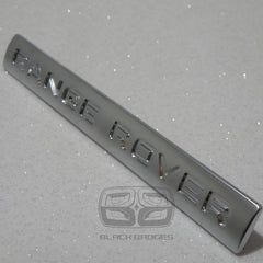 RANGE ROVER VOGUE SILVER DASH DASHBOARD INTERIOR TRIM BADGE REAR BACK TAILGATE