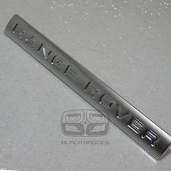 RANGE ROVER VOGUE SILVER DASH DASHBOARD INTERIOR TRIM BADGE REAR BACK TAILGATE