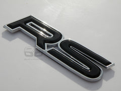 RS BLACK CHROME LIP EDGE BADGE