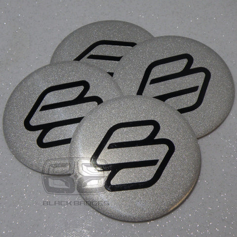 60mm SUZUKI ALLOY WHEEL CENTRE CAP BADGES CAPS 50 mm 6CM SPARKLE SILVER BLACK